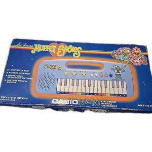 1987 Jim Henson’s Muppet Babies Casio Ep 10 Piano Perfect Working Condition